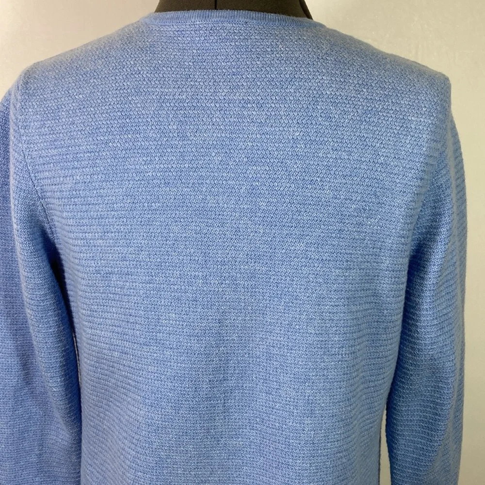 Talbots Mid Length Close Knit Open Front Cotton Blend Sweater/Coat Size Sp
